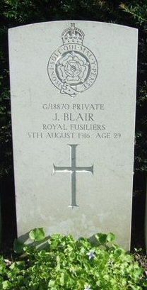 Private James Eugene Blair 