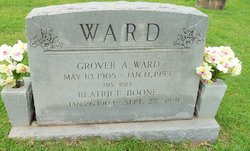 Beatrice <I>Boone</I> Ward 