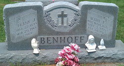 Mary F. “Mame” <I>Wehlage</I> Benhoff 