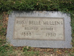 Rosebell “Rose” <I>Blakely</I> Mullens 