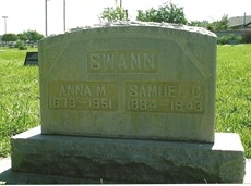 Annie May <I>Dean</I> Swann 