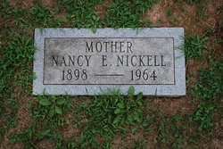 Nancy Elizabeth <I>Williams</I> Nickell 