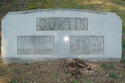 Mary Allie <I>Allred</I> Curtis 
