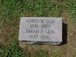Cyrus W Geib 