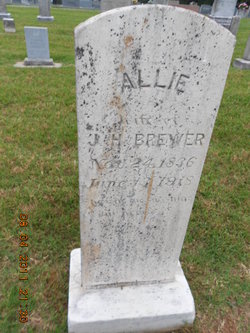 Allie <I>Hyer</I> Brewer 