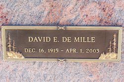 David E. De Mille 