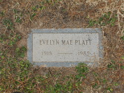 Evelyn Mae <I>Frazier</I> Platt 