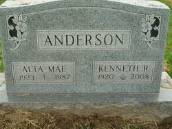 Alta Mae <I>Masters</I> Anderson 