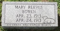 Mary Reeves Bowen 