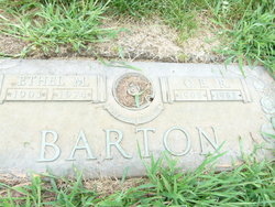Ethel M. <I>Alley</I> Barton 