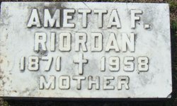 Ametta F Riordan 