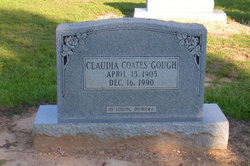 Claudia <I>Coates</I> Gough 