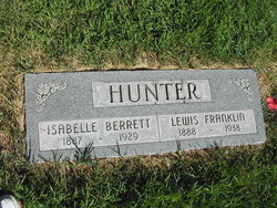 Isabelle <I>Berrett</I> Hunter 