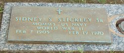Sidney Samuel Stickley Sr.