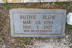 Ruth “Ruthie” <I>Littleton</I> Blow 