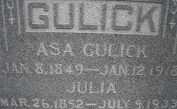 Julia <I>Troutman</I> Gulick 
