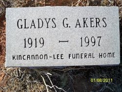 Gladys <I>Bates</I> Akers 