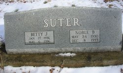 Betty J <I>Garrison</I> Suter 