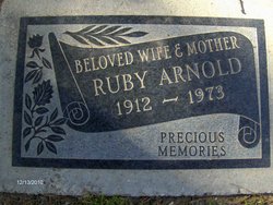 Ruby Mae <I>Snider</I> Arnold 