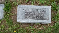 Annie Elizabeth <I>Sartor</I> Sitton 