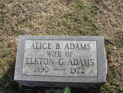 Alice B. <I>Doyle</I> Adams 