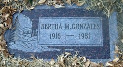 Bertha Mae <I>Baker</I> Gonzales 