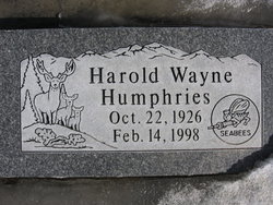 Harold Wayne Humphries 