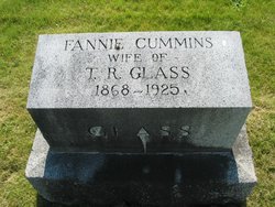 Fannie <I>Cummins</I> Glass 