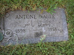 Antone “Tony” Nader 