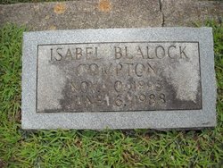 Isabel <I>Blalock</I> Compton 