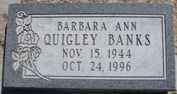 Barbara A. <I>Quigley</I> Banks 