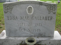 Edna Mae <I>Bailey</I> Gallaher 