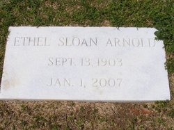 Ethel <I>Sloan</I> Arnold 