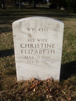 Christine Elizabeth <I>Adams</I> Deeds 