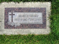 Mary Katherine <I>Kraemer</I> Myers 
