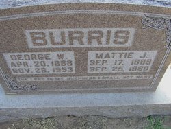 George W Burris 