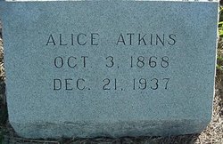 Alice B. <I>Dobbs</I> Atkins 
