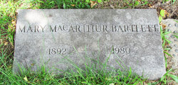 Mary <I>MacArthur</I> Bartlett 