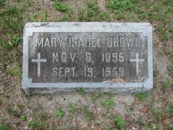Mary Isabel <I>Wrigley</I> Brown 