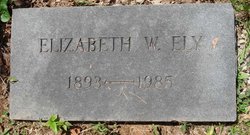Elizabeth W Ely 