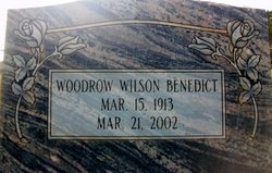 Woodrow Wilson Benedict 