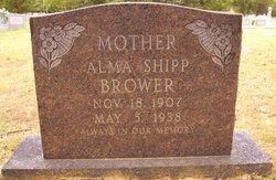 Alma <I>Shipp</I> Brower 
