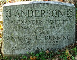 Antoinette <I>Dunning</I> Anderson 