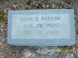 Edna <I>DeLoach</I> Barrow 