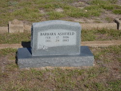Barbara <I>Mitchell</I> Ashfield 