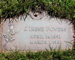 Julia Irene <I>Adkins</I> Powers 
