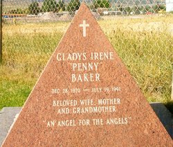 Gladys Irene “Penny” <I>Barker</I> Baker 