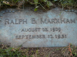 Ralph B Markham 
