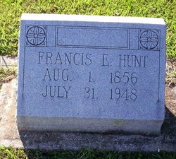 Francis E <I>Irick</I> Hunt 
