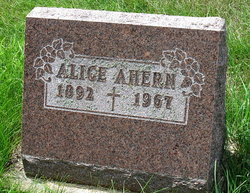 Alice <I>Meehan</I> Ahern 